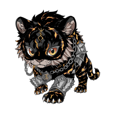 Fantasy-Tiger Illustration